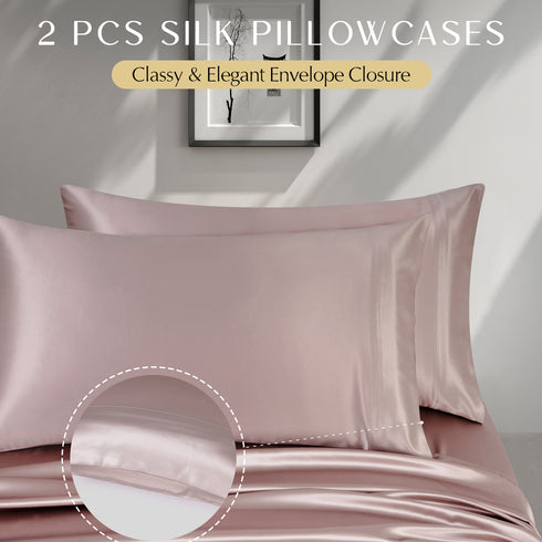 19 momme Silk 4PCS bed sheets